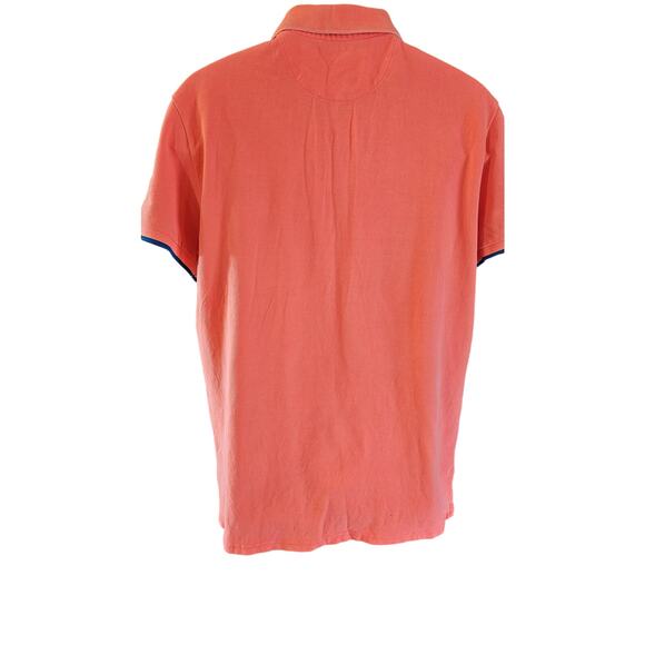 American eagle vintage 90s bright orange polo sz L athletic fit high visibility - Picture 3 of 7